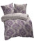 etérea Microfaser Bettwäsche 155x220 2er Set - Ganzjahres Bettbezug - Aun-Lila - Bettwäsche-Set mit Kissen 155x220cm Bettbezug + 80x80cm - Lila
