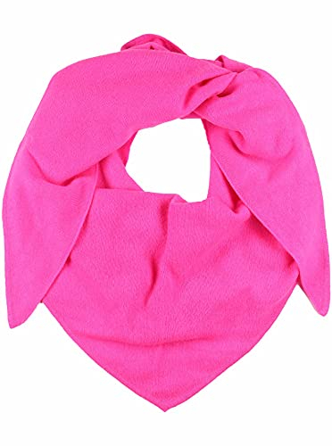 Zwillingsherz 100% Kaschmir Dreieckstuch Stola Schal für Damen Mädchen Frauen - Hochwertiges Cashmere Halstuch Uni Design - Umschlagtuch – warm weich kuschelig - Damenschal für Frühling Herbst Winter