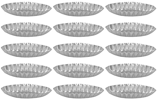 Lot de 5/10/15 moules à gâteaux en forme de bateau - Utilisation pratique - Outils de décoration durables (15)