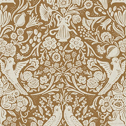 Superfresco Easy Vliestapete Miracle Ocker 10mx52cm | Tapeten Wohnzimmer, Wandverkleidung | Einfach anzubringen und zu Entfernen 1005 x 52