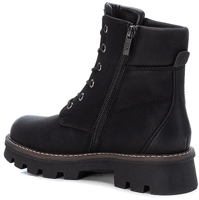 XTI 141959, Stivaletti Donna, Nero 18, 38 EU