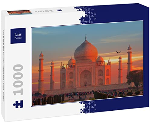 Lais Puzzle Taj Mahal bei Sonnenuntergang - Agra, Indien 1000 Teile