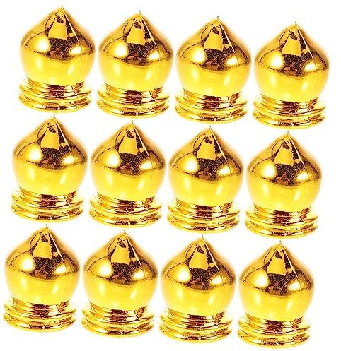 FUNOMOCYA 20stücke Fahnenmastaufsatz Aus Kunststoff Für Wimpel-fahnenmastkappe Endstück Für Fahnenmast Wimpelmast-Ornament Geeignet Für Gartenflaggenaufsatz Und Fahnenmastzubehör