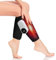 Leg Massager - Calf Massager for Circulation and Pain Relief,3 Intensity Levels, 3 Modes, Heat Function, Type-C Rechargeable, Adjustable Size, Muscle Relaxation 1Pack (Black)