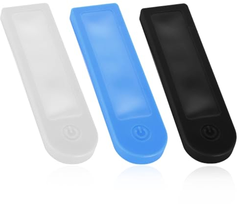 EIHI 3 Stück Regenabdeckung Für Display,Scooter Dashboard Silikonhülle, Silikonhülle Für Led Anzeige,Transparente Abdeckung des Displays,E Scooter Zubehör,Für Xiaomi/M365/Pro(3Farbe)