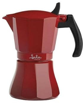 Jata Cafetera Italiana Hcaf2006 Roja Induccion 6t