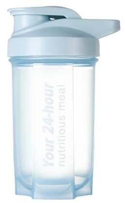 Vllcsla Shaker Bottle con Wire Mixing Ball, Trasparente, 500 ml Bottiglie Gym Shaker con Misure Coperchio a Vite per Frullati Proteici - a Tenuta Stagna e Inodore Blender Shaker Bottiglie
