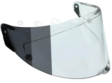 Eaglens.54 - AGV Pista, GP RR, Corsa R, obiettivo fotocromatico di ricambio per casco da moto, trasparente a grigio