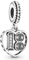 Ruaidhra Sterling Silber S925 18 Geburtstag Charm Anhänger für Damen,Family,Blume Glühwürmchen Moments Charms für Armbänder,Sicherheitskette,Geschenk für Frauen Geburtstag,Sicherheitskette