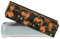Binienty Staubschutz mit schwarzem Katzenmuster, Scrapbooking, gestanzte Maschine, Staubschutz mit 3 Taschen, Halloween-Heimdekoration, Halloween, schwarze Katze, Kürbismaschine, Tragetasche,