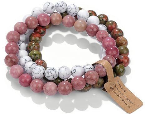 SAIBANGZI Pulsera de Piedras Naturales – Joya Protectora y Energética para Hombre y Mujer