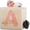 Initialen - Kinder Spardose Holz zum öffnen | Holzspardose mit Anfangsbuchstabe | Personalisierte Geschenke Mädchen Geldgeschenk | Trinkgeld Sparbüchse - 10x10cm - Holz - kinderspardose