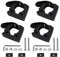 GREOHNMPAW Universal Quick Installation Clamp with Installation Kit for 3-4cm Pipe Fixing Clamp