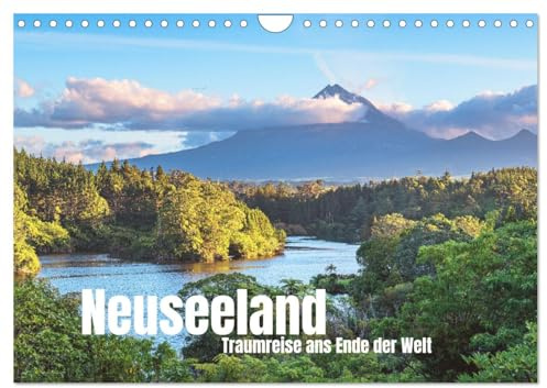 Neuseeland - Traumreise ans Ende der Welt (Wandkalender 2026 DIN A4 quer), CALVENDO Monatskalender: Eine Reise zu den schönsten Orten auf der Süd- und Nordinsel Neuseelands (CALVENDO Orte)