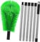 GLEAVI Adjustable Gutter Cleaning Brush Bendable Head High Reach Gutter Cleaning Tools for Roof and Ceiling for Household Use