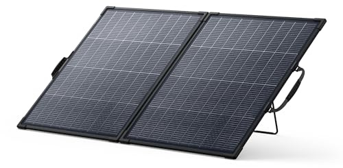 Anker SOLIX PS200 Bifaziales tragbares Solarpanel, 200W, faltbar | Beidseitige Energieerzeugung, Ultraleicht unter 5kg, über 25% Wirkungsgrad, 10 Jahre Lebensdauer, 5 Jahre Garantie
