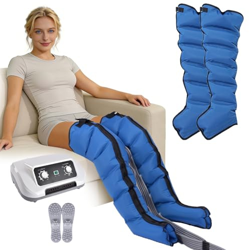 lymphdrainage Gerät Wasser Beine Einfaches Einstellbar Und Anwendung Füße Massagegerät Für Die Beines Venen Massagegerät Beines Waden Massagegerät (2 Beine, L)