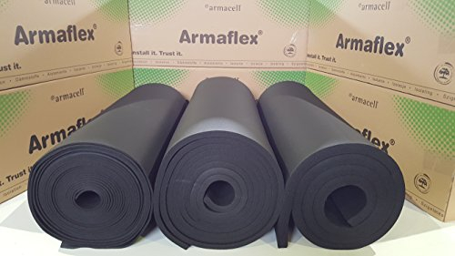 Armaflex Tapis d'isolation non auto-adhésif 13 mm/4 m² Isolation caoutchouc – Carton 1/2