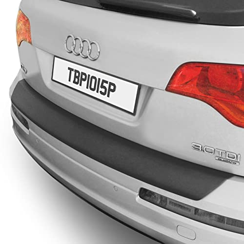 Travall Ladekantenschutz Kofferraum für Audi Q7 (2005-2015) Selbstklebend Kratzschutz 100% Perfekte Passform Stoßstangenschutz, Einfache Montage Schwarzer ABS-Kunststoff für den Kofferraum Ladekant