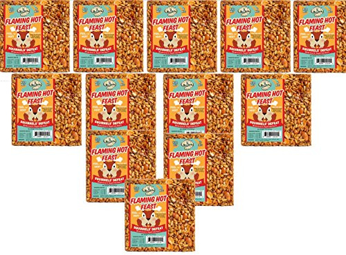 Mr. Bird Flaming Hot Feast Spicy Bird Seed Cake, 12-Pack, 4 oz