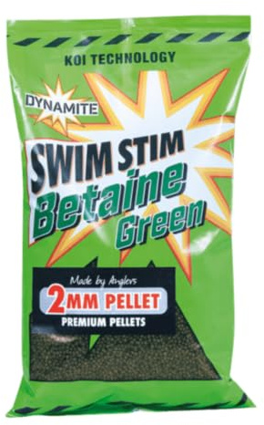Dynamite Baits Swim Stim Betaine Grn 2mm Pellets