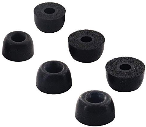 ALXCD Foam Eartips Compatible with Jabra Elite 65t Headphones, 3 Pairs Replacement Memory Foam Tips, Compatible with Jabra Elite Active 65t/ 75t/ 7 Active/ 7 Pro/Elite 3/ Elite 4 S/M/L