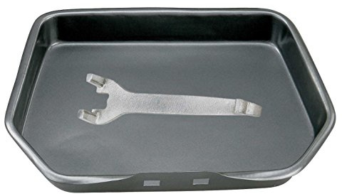 Standard Black Ash Pan with Tool/Handle - 16 (40cm) Width