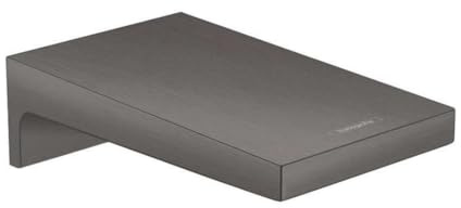 hansgrohe 32543340 Metropol Brushed Black Chrome Bath Spout