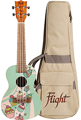 Flight, 4-saitige Cupcake Konzert-Ukulele AUC-33