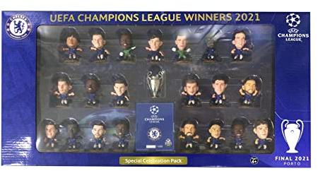 SoccerStarz - Chelsea Champions League Pack de 21 Joueurs (20/21)