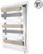 Tende a rullo per interni senza forare doppio strato Giorno e Notte a vetro finestra Diversi modelli e dimensioni Tenda a rullo senza foratura da interno STORESDECO Zebra Tricolore 60x180 cm