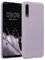kwmobile Case Compatible with Samsung Galaxy A50 Case - Soft Slim Protective TPU Silicone Cover - Lavender