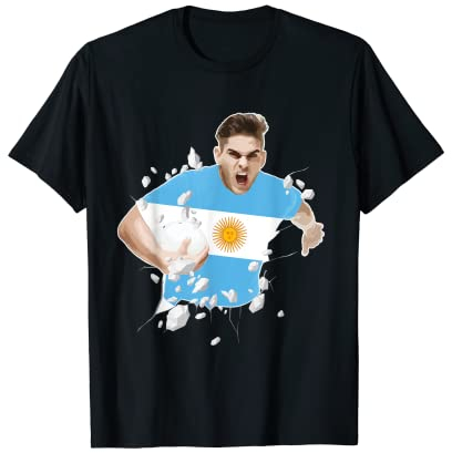 Argentinien Rugby-Trikot Spielerbekleidung Argentinien Rugby Fans T-Shirt