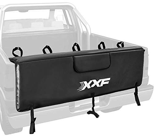 Taruor Portabici per Sponda Posteriore Pick-up Pad di Protezione per Il Coperchio del Portellone Pad Pick-up per Mountain Bike con 5 Cinghie di Fissaggio del Telaio della Bici per Camion