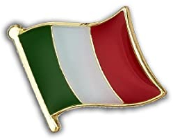 Clj Charles Le Jeune Pin's Drapeau Italie Flottant - Drapeaux - qualité de finition - Epingle - Broche - Badge - PINS EUROPE