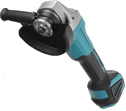 Akku-Winkelschleifer, Ersatz für Makita Bürstenlo Akku und Ladegerät, Trennschleifer Scheibe 125mm Schleifen zum Entfernen von Farbe und Mörtel, zum Schleifen, Schneiden (Nur Körper)