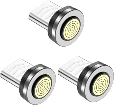 EndlesShine Magnet Adapter Spitzen 3 Pack 9PIN USB 2.0 Telefon OTG Ladeersatzspitzen für IProductsmagnetischer Telefonkabel Steckeradapter 8er bis 14er Serie (iProducts)