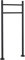 ML-Design Support de Boîte aux Lettres en Acier Inoxydable Thermolaqué, Anthracite, Hauteur 120cm, Rond, Sur Pied, Poteaux de Boîte aux Lettres à Visser, 6 Ancrages de Sol, Accessoire Modern de Maison
