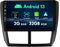9-Zoll-Autoradio für Subaru Foreste/Impreza WRX STI 2008–2014, Android 14 CarPlay/Android Auto-Autoradio mit Lenkradsteuerung/Split-Screen (2 GB + 32 GB)