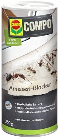 COMPO Ameisen Blocker - stoppt die Ausbreitung von Ameisen - insektizidfreie Streubarriere - 100% natürlich - 250 g