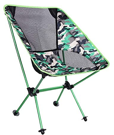 CULPRT Picknick Stuhl Campingstuhl Tragbare Tarnung Oxoutdoor Camping Lounge Stuhl, Camping -Klappstuhl/Grüne Tarnung