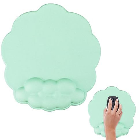 Repose-poignet pour clavier | Tapis de souris ergonomique en forme de nuage | Repose-poignet ergonomique pour étudiants, travailleurs, joueurs Vllold