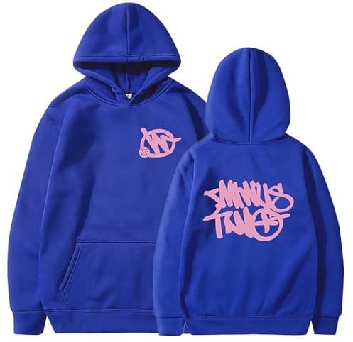 Generisch Minus Two Hoodie Minus Two Cargo Trapstar Jacke Anzüge Für Herren Stussy Hoodie Football Tracksuit Jogging Anzug Für Herren Psg Trapstar Trikot Trapstar+Jogginganzug Baggy Jeans Blau XL