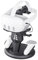 SOVAWIN VR Stand Holder Compatible with Meta Quest 3, Universal VR Headset Display Dock, Stable Bracket Storage Round Base, Charging Staion Fit for Quest 3/2, Mount Install Easy