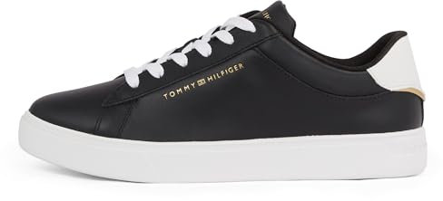 Tommy Hilfiger Runner Sneaker Mujer Essential Low Top, Negro (Black), 40