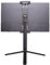 FeeLazy Portable Monitor Stand 15.6 18.5 inch Travel Monitor Stand iPad Tablet Holder with Super Wide Clamp Swivel Tilt Ball Joint Telescopic Pole and Foldable Tripod FL11C