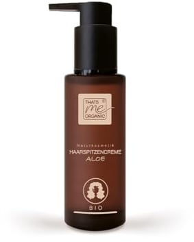 Thats me organic Bio-Haarspitzencreme Aloe 24/7 (100ml) – Leave in Haarpflege & Styling – Feuchtigkeitsspendende Haarcreme – Naturkosmetik für alle Haartypen – Bio Zertifiziert