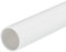 QUARKZMAN Tube Rigide en PVC Tube Rond 28mm ID 32mm OD 33cm de Long Blanc pour Manchon de Câble de Conduite d'Eau