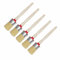 5 pinceaux ronds de 40 mm - Pinceau à anneau de 40 mm