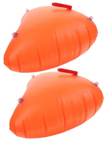 BESPORTBLE 2pcs Inflatable Kayak Safety Float Bags Buoyancy Aid for Kayaks and Canoes User-friendly Design Easy to Inflate and Use Enhanced Water Safety and Stability Assurance